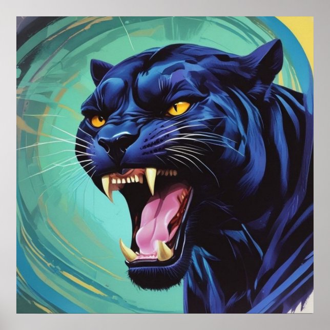 Jaguar - Black Panther  Poster (Front)