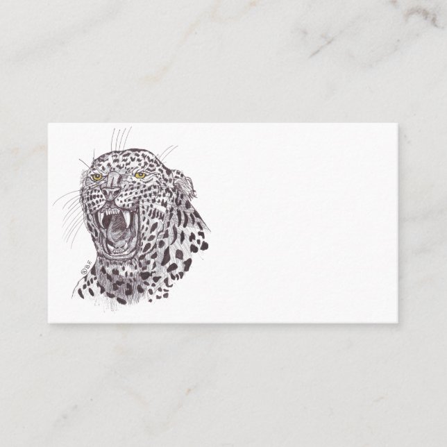 JAGUAR BUSINESS CARD (Front)
