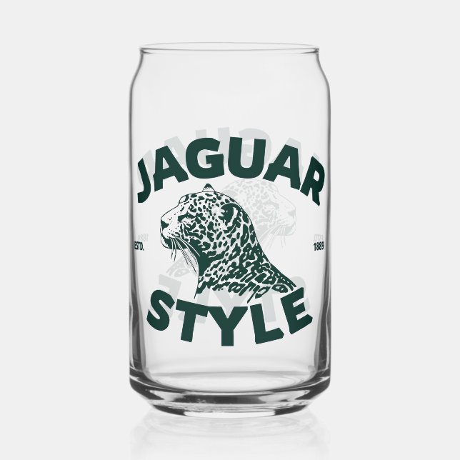 Jaguar Can Glass (Recto)