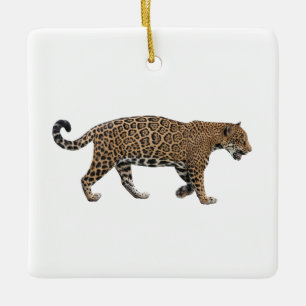 Jaguar Ceramic Ornament