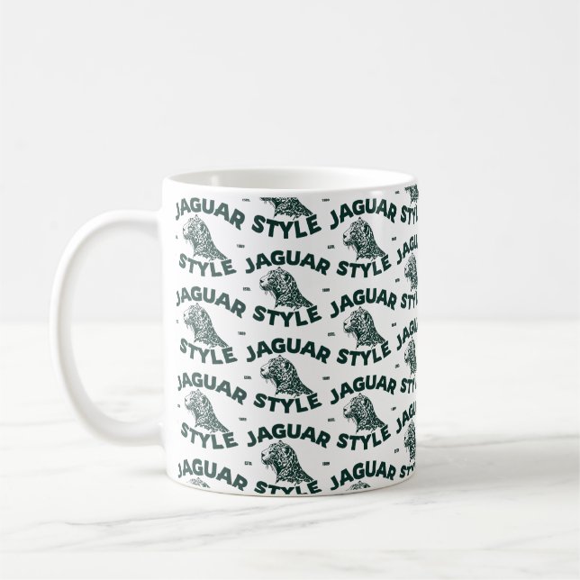 Jaguar Coffee Mug (Left)