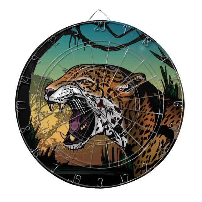 Jaguar    dartboard (Front)