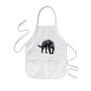 Jaguar Diablo kids chef apron
