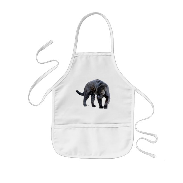 Jaguar Diablo kids chef apron (Front)