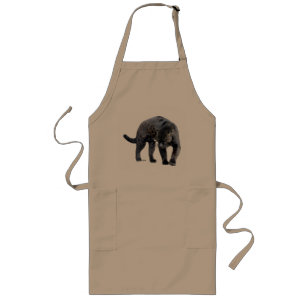 Jaguar Diablo long khaki chef apron