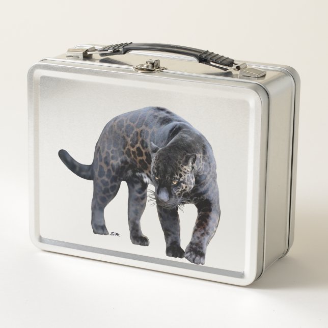 Jaguar Diablo stainless lunchbox (Front)