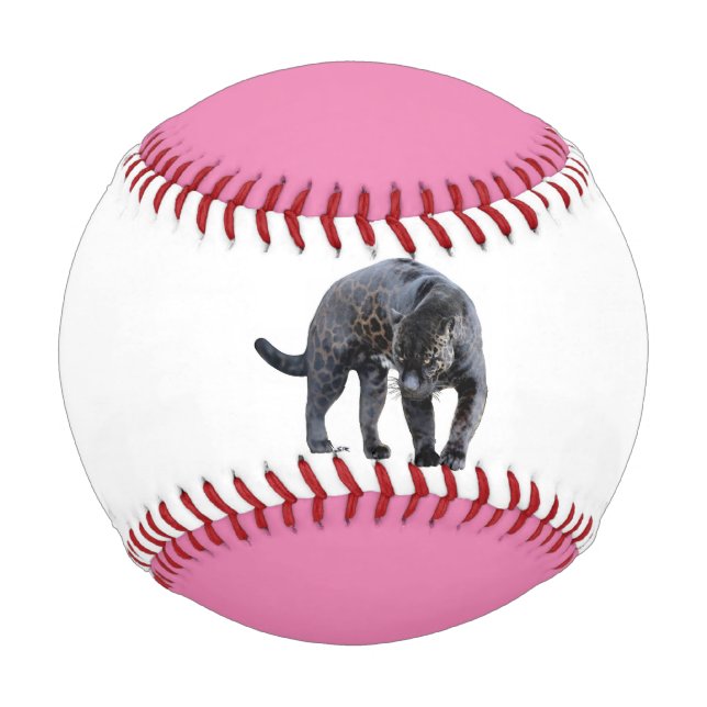 Jaguar Diablo white and pink baseball (Front)