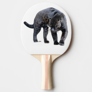 Jaguar Diablo white ping pong paddle