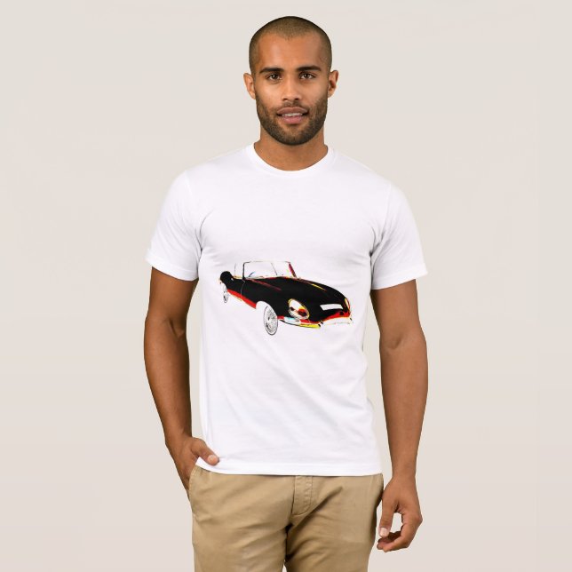 Jaguar E Type T-Shirt (Front Full)