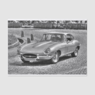 Jaguar E-Type Tissue Paper