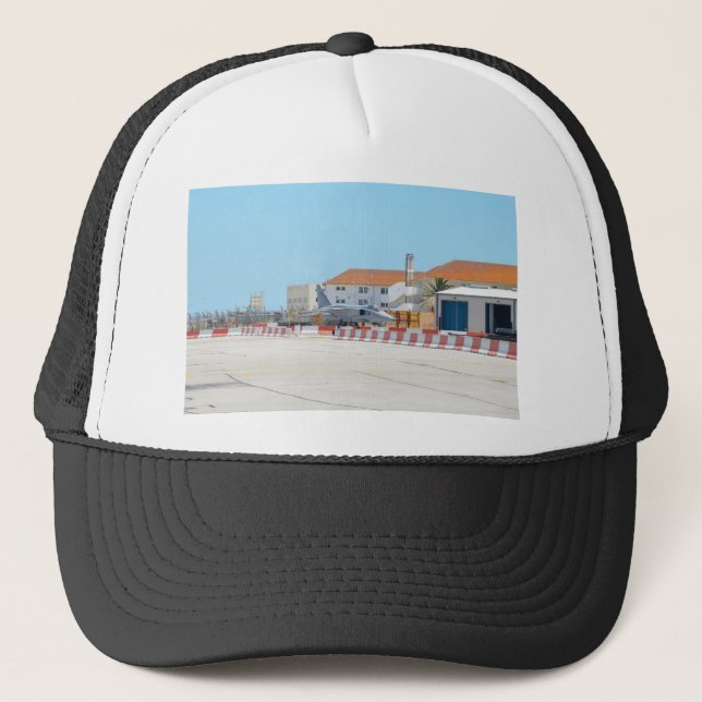 Jaguar Fighter Jet Trucker Hat (Front)