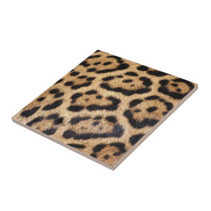 Jaguar Fur Photo Print Tile