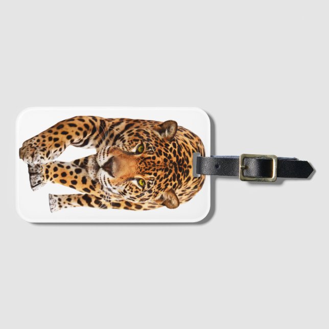 Jaguar Luggage Tag (Front Horizontal)