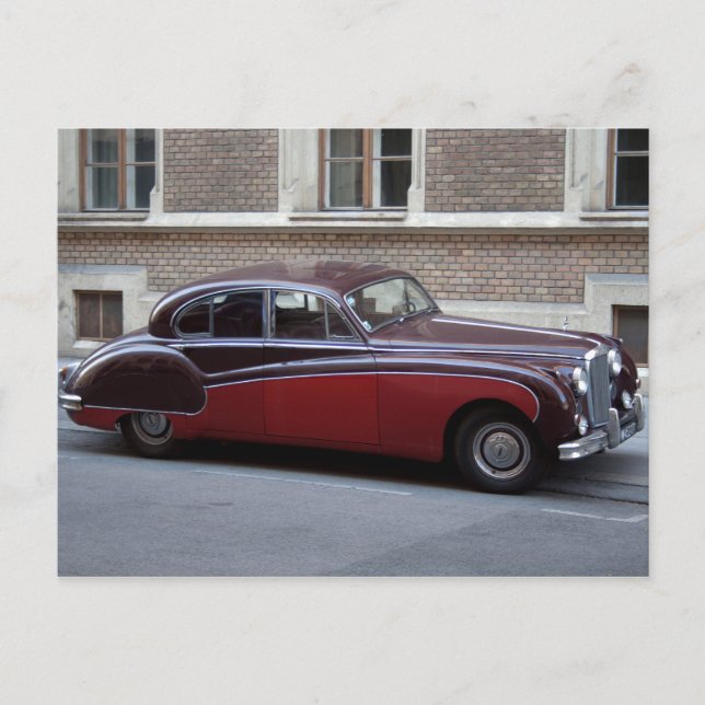 Jaguar Mark IX Postcard (Front)