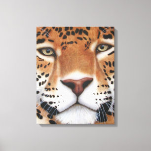 Jaguar Painting Canvas Print