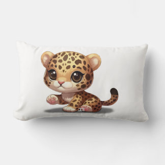 Jaguar - Panthera onca Lumbar Pillow