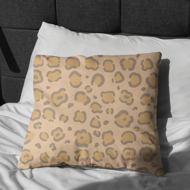 Jaguar Pattern Throw Pillow (Creator Uploaded)