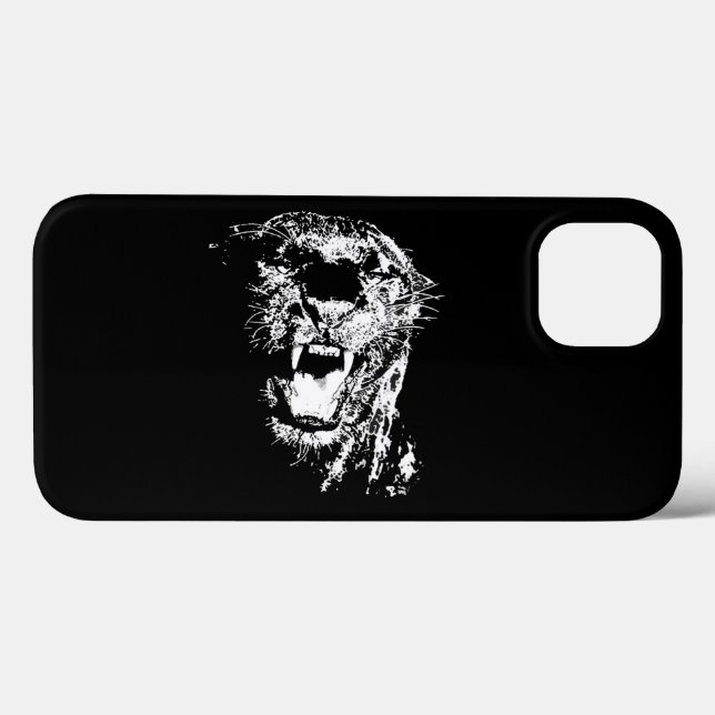 Jaguar Pop Art Case-Mate iPhone Case (Back (Horizontal))