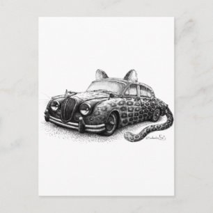 Jaguar Postcard