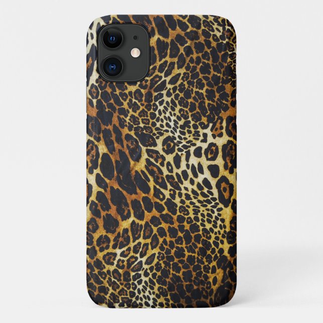 Jaguar Print Case-Mate iPhone Case (Back)