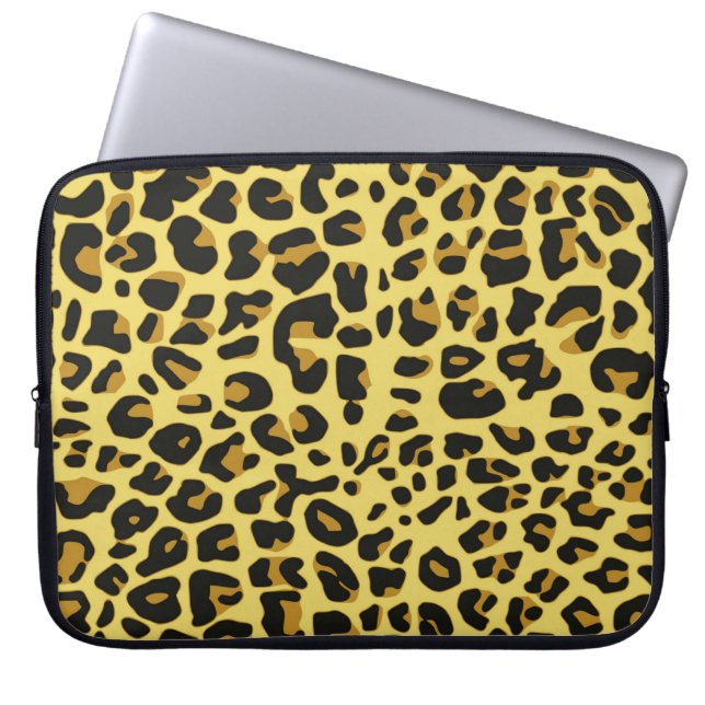 Jaguar Print Computer Sleeve (Front)