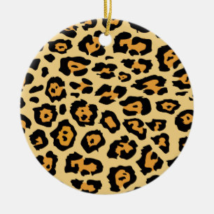 jaguar print ornament