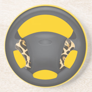 Jaguar Print Steering Wheel Coaster