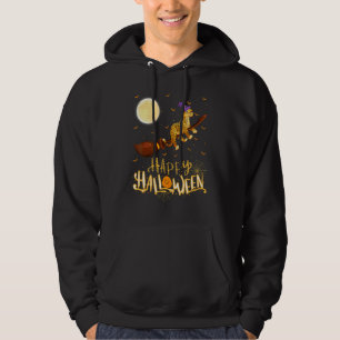 Jaguar Ride Witch Shotgun Jaguar Halloween Hoodie