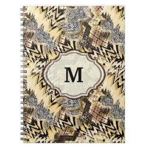 Jaguar skin, snakes notebook