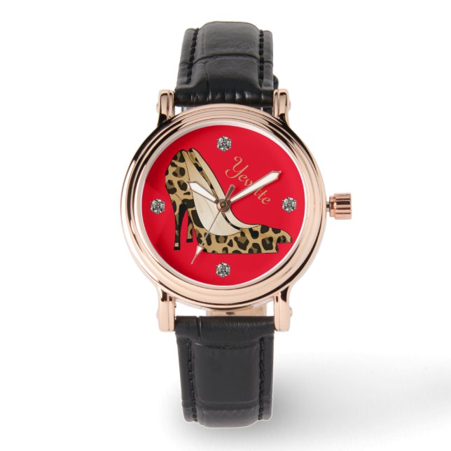 Jaguar Stiletto - Montre Personnalisée (Recto)