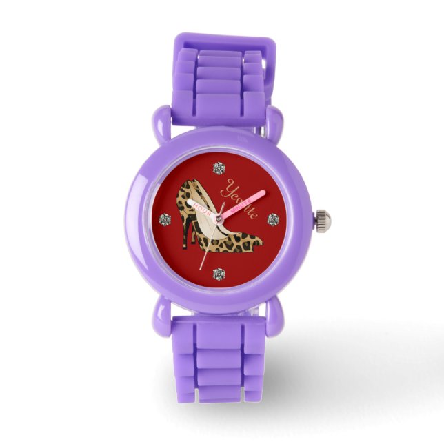 Jaguar Stiletto - Montre Personnalisée (Recto)