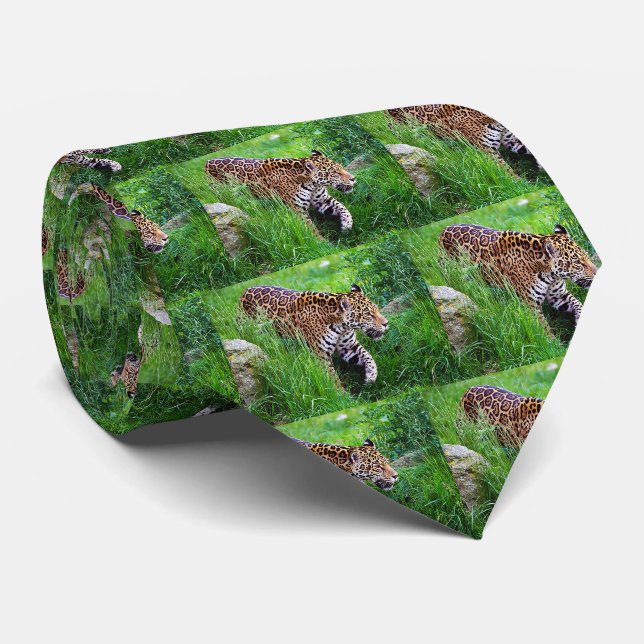 Jaguar Tie (Rolled)