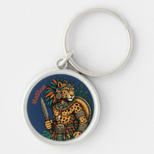 Jaguar Tribe's Brave Warrior Keychain