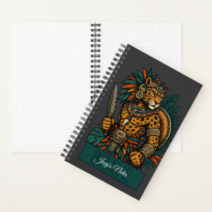 Jaguar Tribe's Brave Warrior Notebook