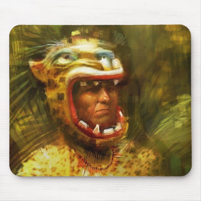 Jaguar Warrior Mouse Pad (Front)