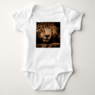 jaguar water stalking eyes baby bodysuit