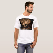 jaguar water stalking eyes T-Shirt (Front Full)