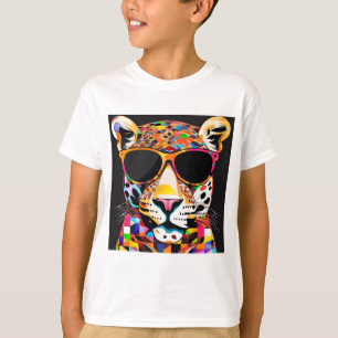Jaguar Wearing Sunglasses T-Shirt