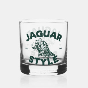 Jaguar Whiskey Glass