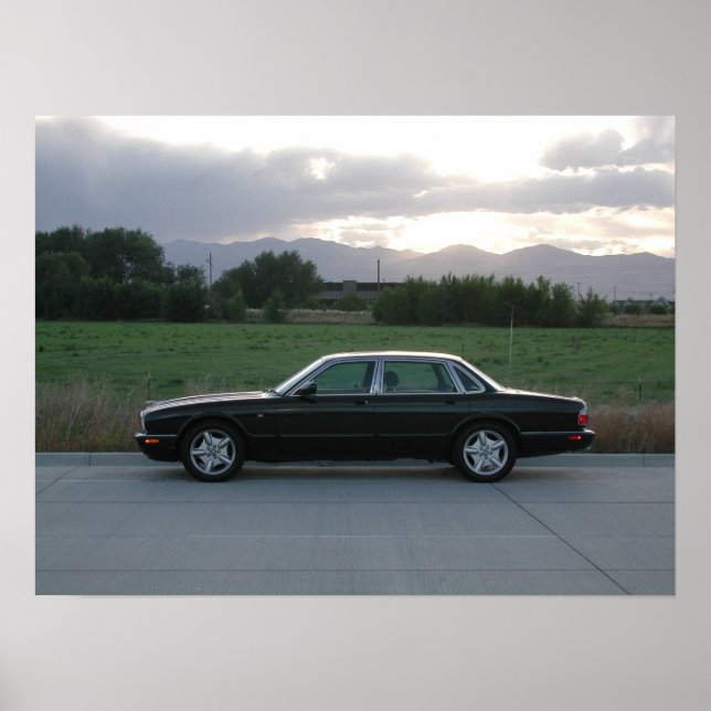 Jaguar XJ8 Poster (Front)