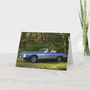 Jaguar XJS V12 Cabriolet Card