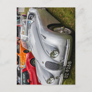 Jaguar XK120 convertible sports car Postcard