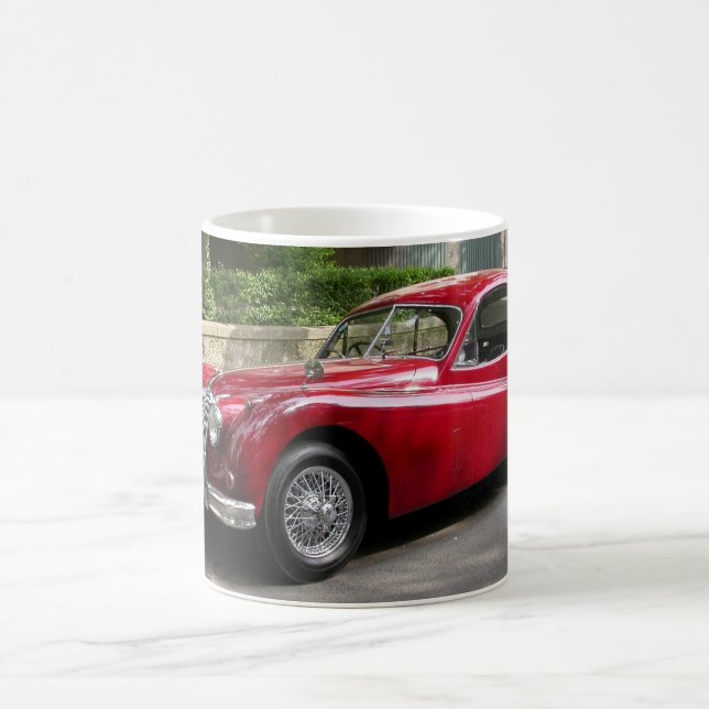 Jaguar XK 120 FHC Coffee Mug (Center)