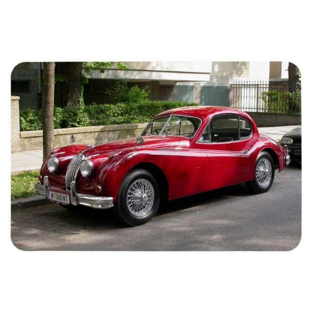 Jaguar XK 120 FHC Magnet (Horizontal)