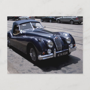 Jaguar XK 120 Postcard