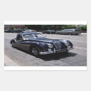 Jaguar XK 120 Sticker