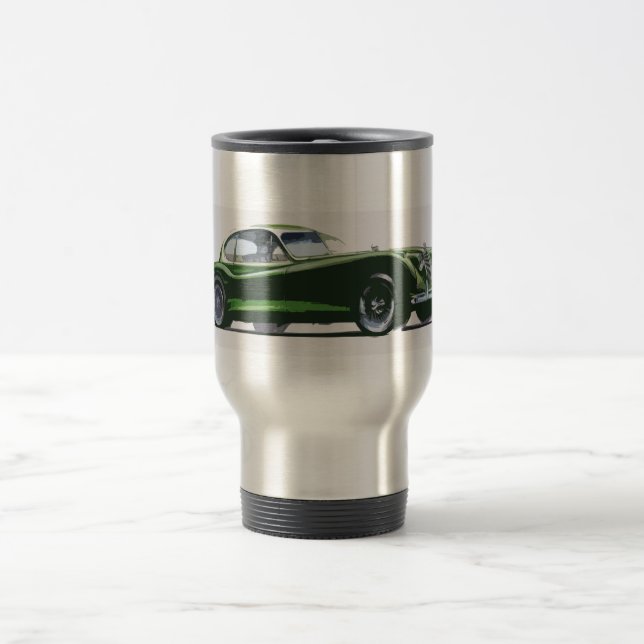 Jaguar Xk 140 Travel Mug (Center)