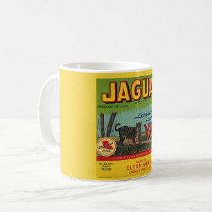 Jaguar Yams Label Coffee Mug