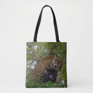 Jaguars In Love Tote Bag