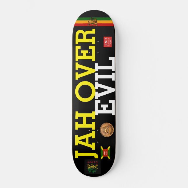 JAH AU-DESSUS DU MAL Skateboard (Recto)